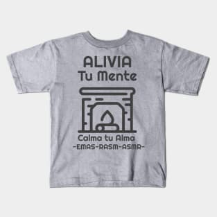 Alivia la mente, Calma tu alma. Kids T-Shirt